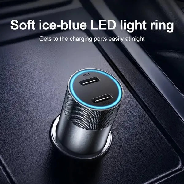 joyroom Car charger JR-CL13, 2x USB-C PD, 50W