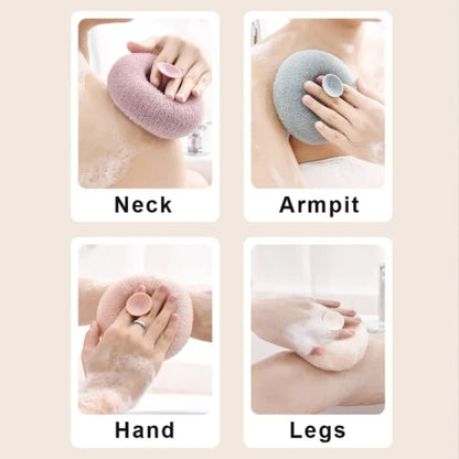 Super Soft Bath Sponge, Sucker Bath Flower Sponge, Bath Shower Loofah
