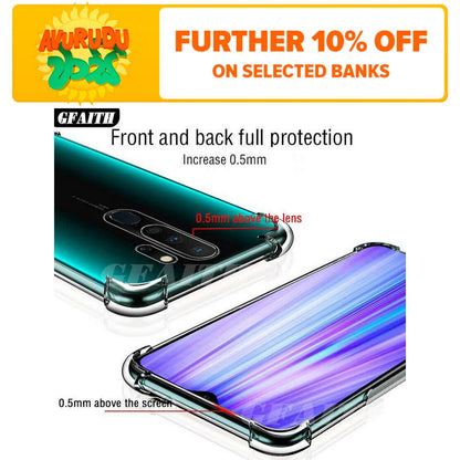 OPPO A5 2020 Shockproof Case Airbag TPU Bumper Anti Burst Case Cover