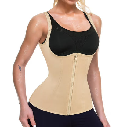 Women Shapewear Body Shaper | Waist Trainer Corset Tank Top & Tummy Control Belt
