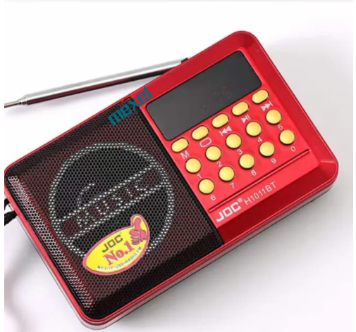 JOC Radio Bluetooth with Rechargeable Batteries and USB Cable Ultra Sound