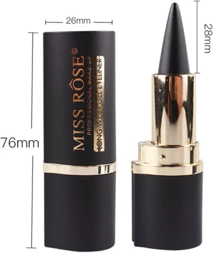 New Miss Rose Black Eye Liner Professional Make up Long Wear Gel Eyeliner