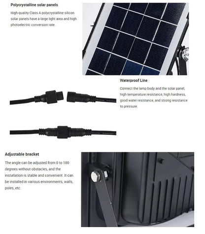 Outdoor Solar Lighting - 35W 100W 300W 1000W 2200W Solar Light Solar Outdoor Light Waterproof Lamp