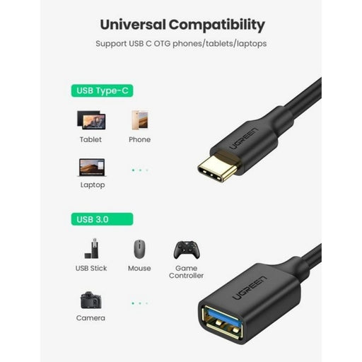 OTG Cable Type C USB and Micro to USB 3.0 Cable