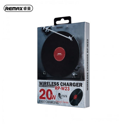 Genine Remax RP-W23 Vinyl Series 20W Fast Charge Wireless Charger Pad