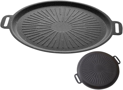 Outdoor Grilled Plate Non-Stick Steak Pan Griddle Pan 30Cm Diameter