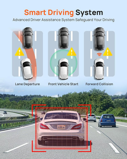 70mai Smart Car Dash Camera A500S-1 SET Type-C ( Front & Rear Cam )