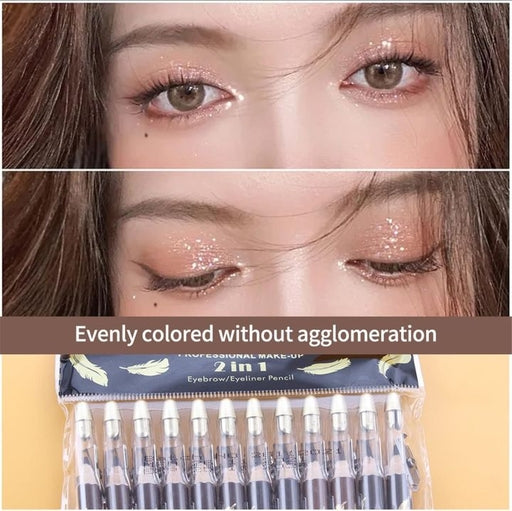 Eyebrow Pencil Waterproofs, Long-Lasting [Gray Brown]