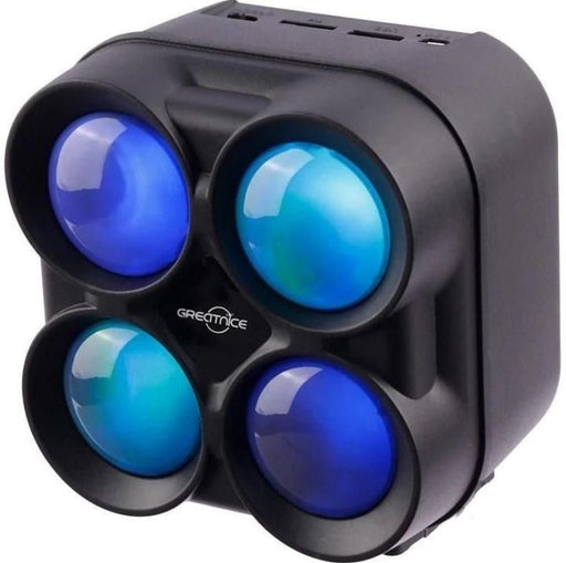 Greentech GTS-1835 Wireless Bluetooth Speaker Rgb - Mini Wireless Portable Bluetooth Speaker