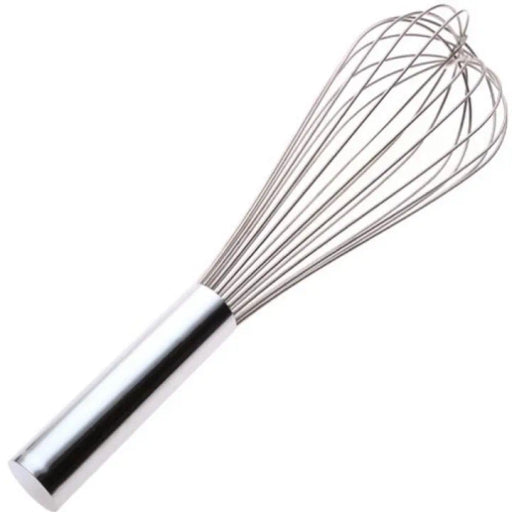 12-Inch Egg Whisk Beater with Metal Handle