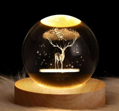 Crystal Ball Night Lamp - Model 2