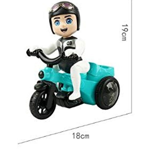 Toddler Toy 60 Degree Rotating Musical Tricycle Toy with Flashing Light