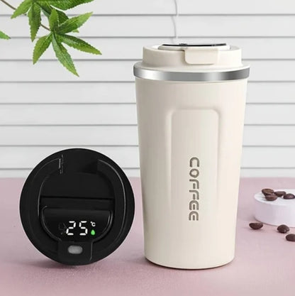 500Ml Thermos Bottle Smart Cup Flask Vaccum and Bottle Digital with Temperature Display