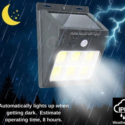 Solar PIR Motion Sensor Garden Light 96 LED Waterproof Outdoor Street Yard Path Lamp