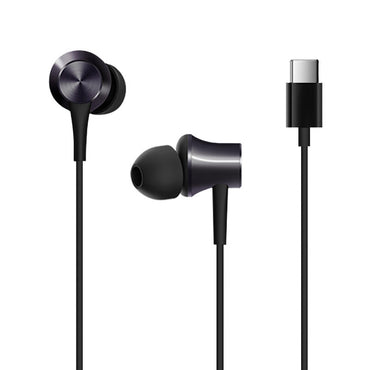 Xiaomi Mi Piston In-Ear Earphones Type-C Stereo Aluminum Alloy Earbuds Headphone with Mic