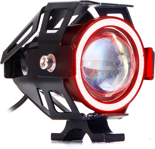 U7 Mini Fog Light Single PCS Red Ring