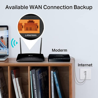 TP-Link Archer MR400 AC1200 WI-FI Dual Band WIFI Router