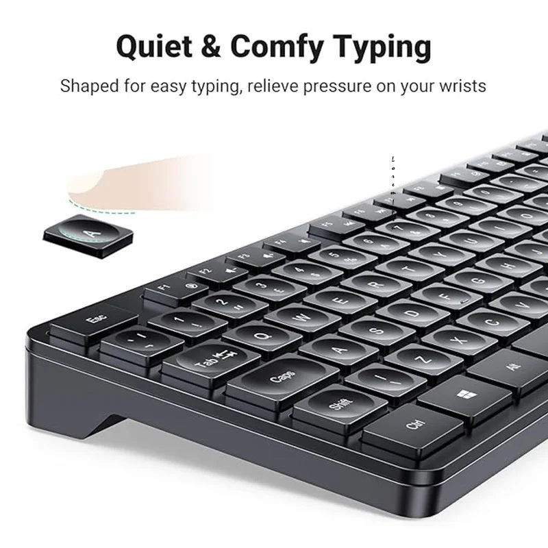 UGREEN Wireless 2.4G Keyboard & Mouse Combo - 35740
