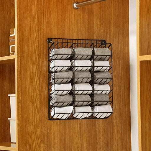 Iron Underwear Shelf Underwear Bra Sock Display Stand Metal Storage Holder for Home Bedroom