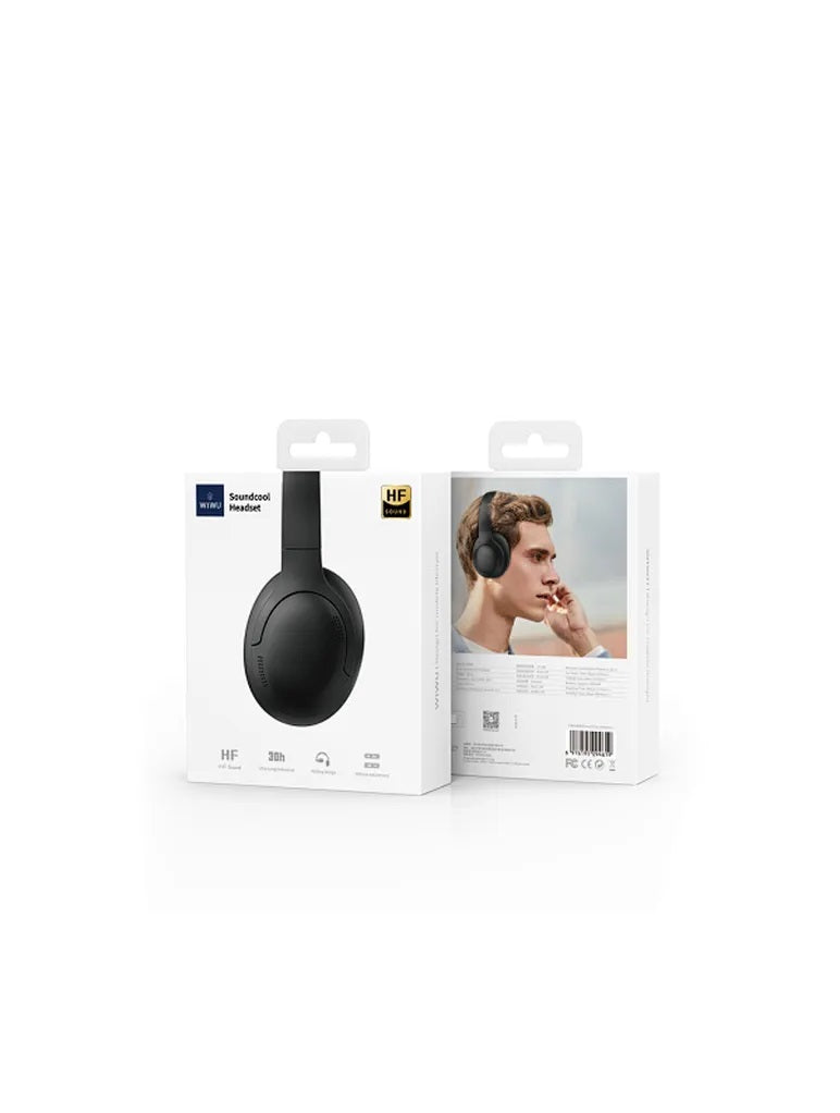 WIWU Soundcool Headset TD-02 Wireless Bluetooth Headphone