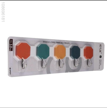 Multi-Function Heavy Duty Wall Hooks Coat Hook for Decoration Strong Sticky Hook