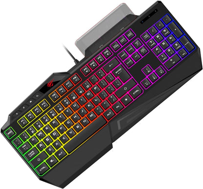 Original Havit KB488L Multi-function Backlit Keyboard Gaming Keyboard