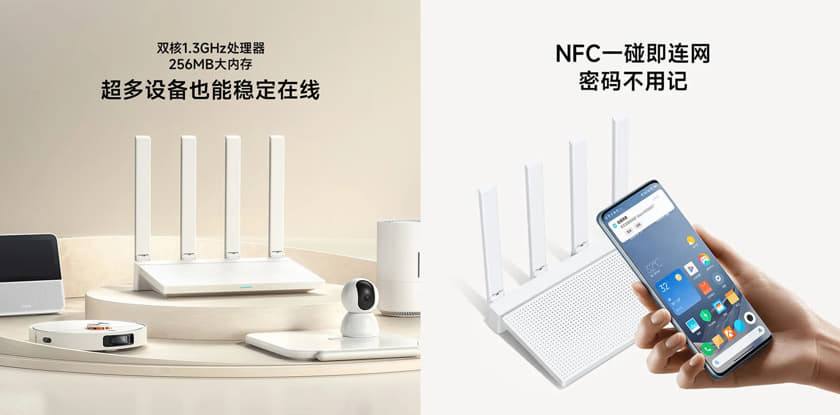 Xiaomi Router AX3000T 2.4G 5G Mesh Technology WiFi 6 Efficient Wall Penetration Children Online Protection WiFi Router Repeater