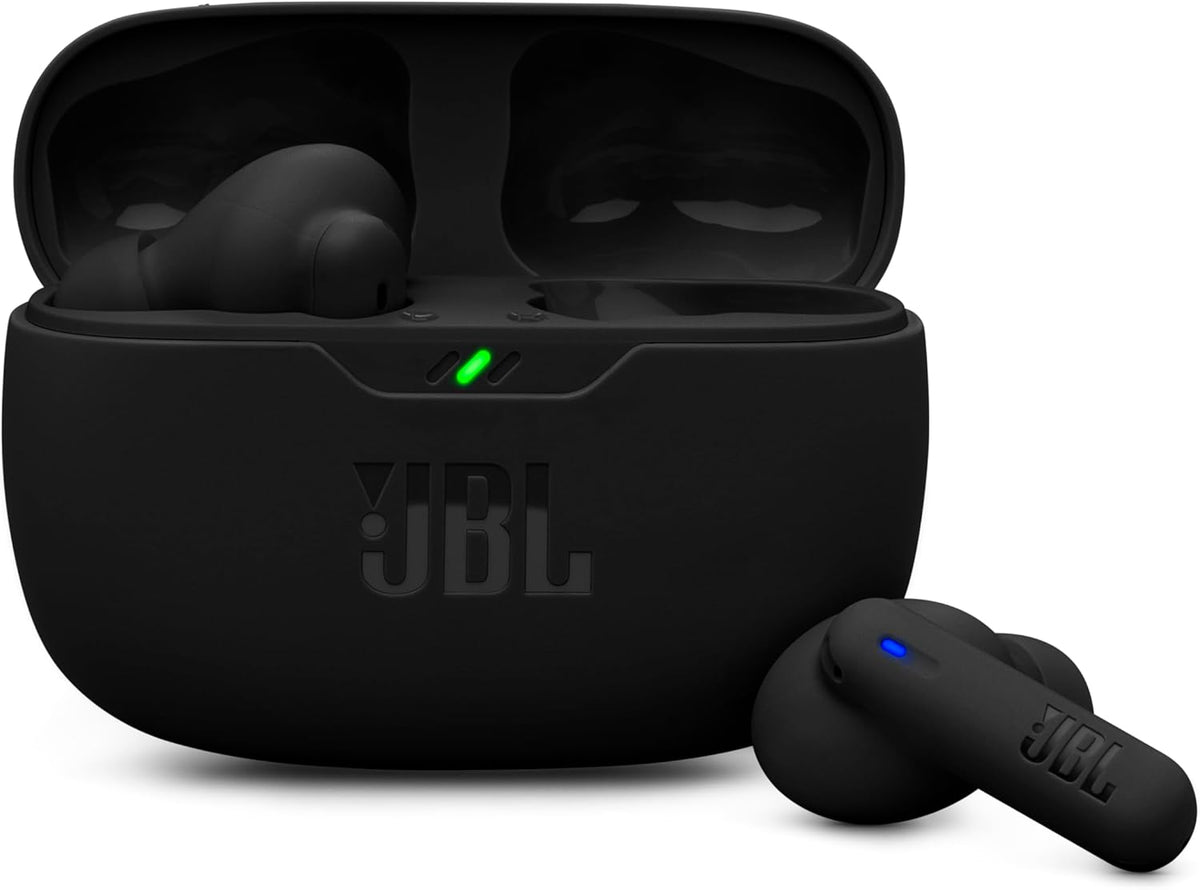 JBL Wave Beam 2 Adaptive Noise Cancelling with Smart Ambient True Wireless Earbuds, Deep Bass, Comfort Fit, 40H Battery, Hands-Free + VoiceAware, Water and Dust Resistant