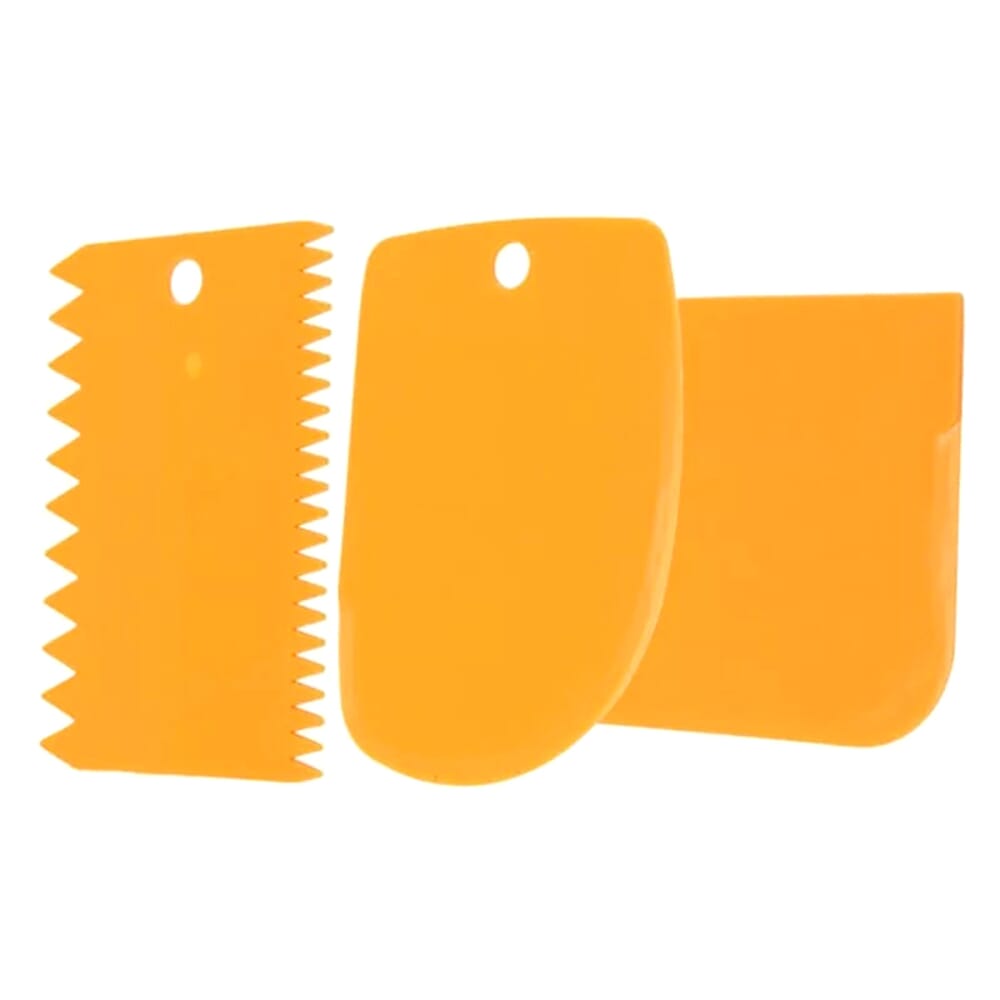 3 Pieces Scrappers Cake Accessories icing tools cake decoration Scrapper