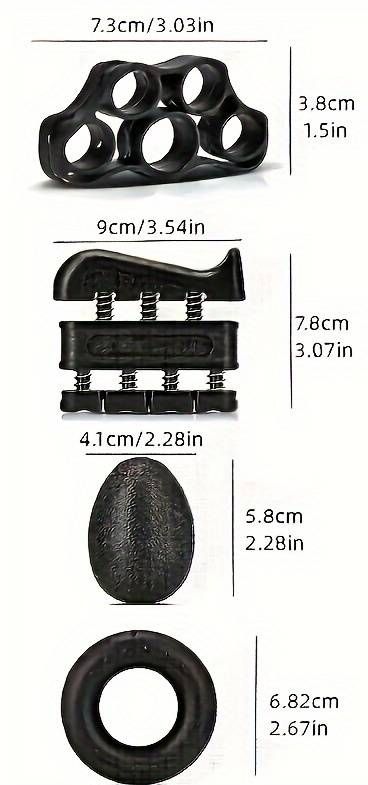 5PCS Hand Gripper Set – Finger, Wrist & Forearm Strength Trainer for Gym & Muscle Recovery