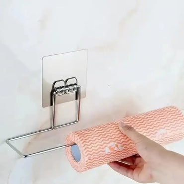 1Pcs Hanging Toilet Roll Holder Bathroom Towel Kitchen Stand Paper Rack Home Storage Racks