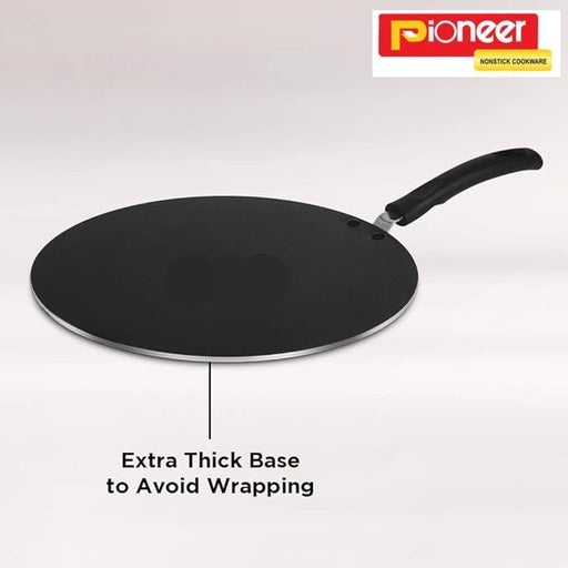 Pioneer 30CM Concave Tawa – Premium Non-Stick Roti, Chapati & Dosa Pan for Even Cooking