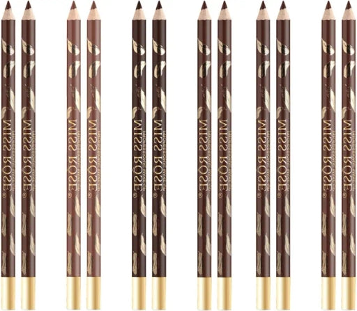 Eyebrow Pencil Waterproofs, Long-Lasting [Dark Brown]