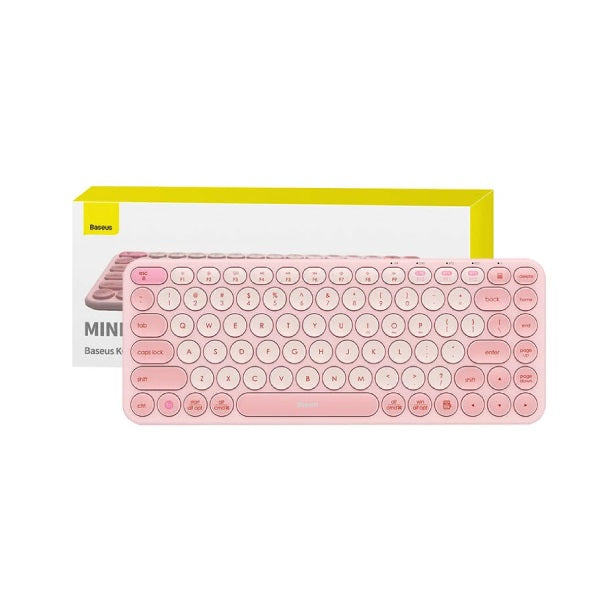 Baseus K01A Wireless Tri-Mode Keyboard Ergonomic Design gaming Multi-Connection with High Portability