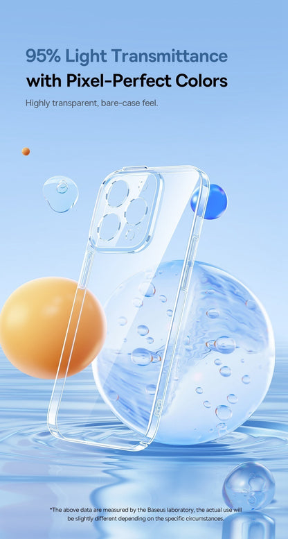 Baseus Simple Series Protective Case For iP 14 Series - Transparent