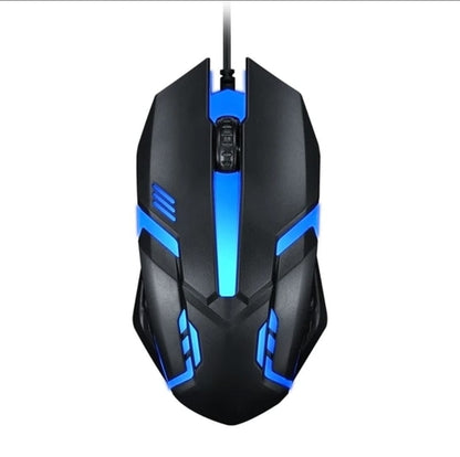 BAJEAL K35 Colorful Rainbow Backlight Ergonomic Usb Wire Waterproof Rgb Gaming Keyboard, X1 Mouse