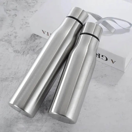 1000Ml/750ml Stainless Steel Water Bottle – Hot & Cold Insulated Sports Flask for Travel, Camping