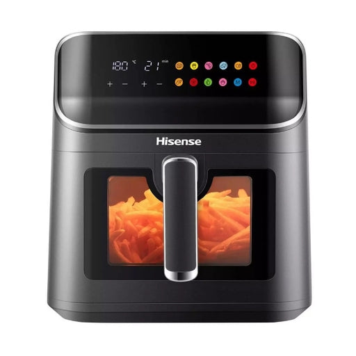 HISENSE 6.7L AIR FRYER with COLORFUL DISPLAY & 10 PRESET COOKING MENU