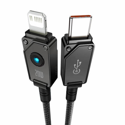 Baseus Aramid Fiber Braiding USB-C to Lightning Cable PD 20W (P10355803111-00) (100 cm)
