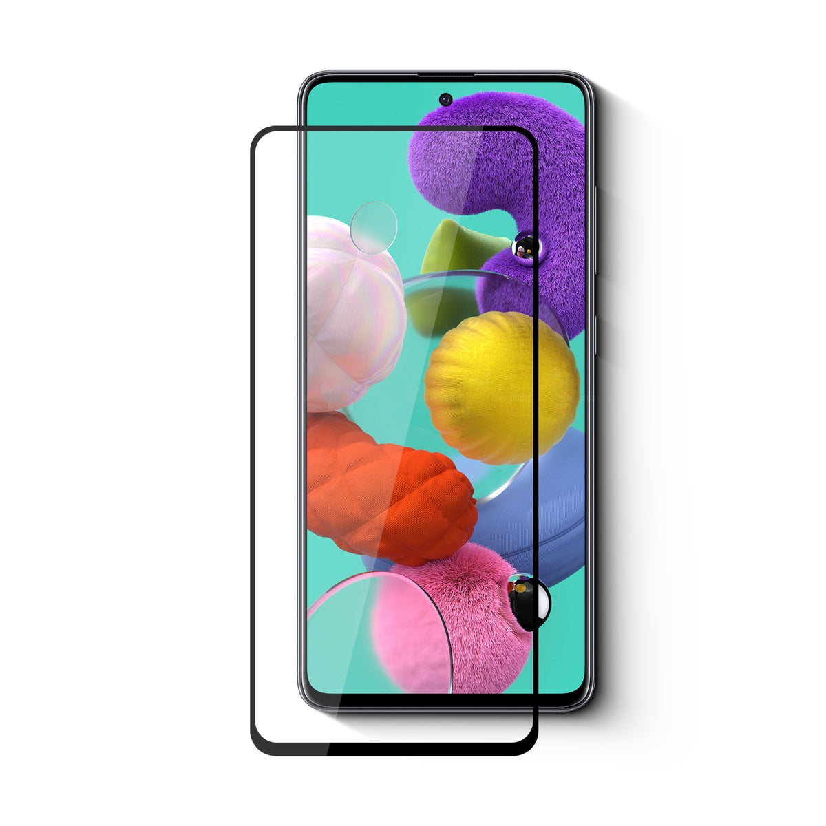 2.5D Premium Tempered Glass Screen Protector For Samsung Galaxy A51
