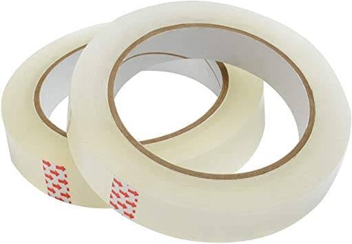 3Pc Cello Tape 1" X 100M CLEAR Packaging Tape 1 Inch