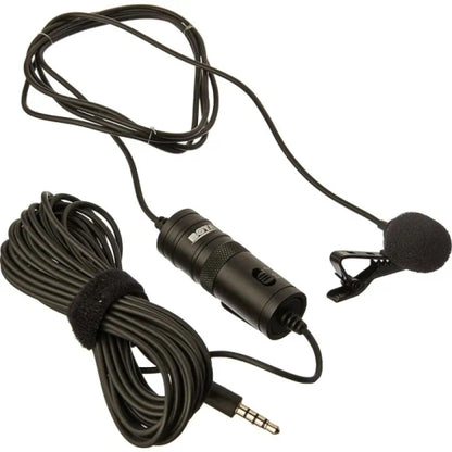 BOYA by-M1 Lavalier Condenser Microphone, 3.5Mm Jack, 6M Cable for Vlogging & YouTube Recording