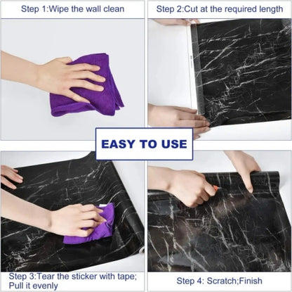 M*60 Cm Self-Adhesive Foam Wall Stickers Wallpaper Countertop Waterproof 10