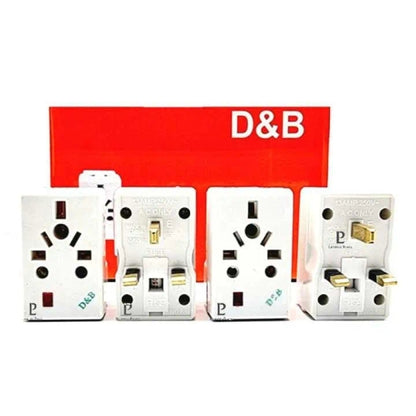 Multi Plug - Multi Socket - 13a Square Pin