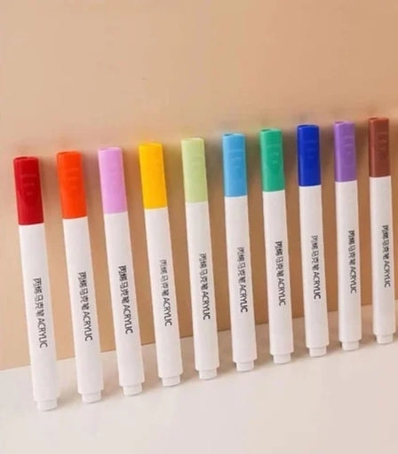 Magic Water Drawing Pens, 60-Pack Floating Doodle Pen Set, Easy Wipe-off Dry Ink, Washable Colors