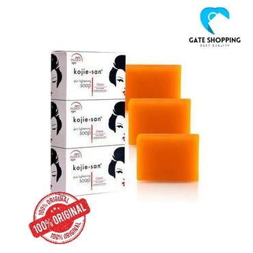 Kojie San Original Skin Lightening Soap Kojic Acid Soap 135G Zero Pigment Light Kojie Soap
