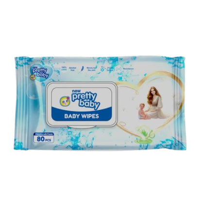 Pretty Baby | Baby Wipes | 80 Pieces