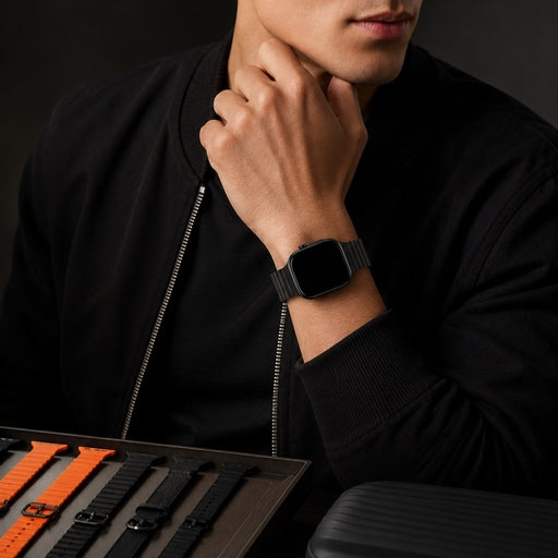 Series 11 S30 PRO Max 7 in 1 Smart Watch | AI Voice Assistant | Heart Rate, Blood Oxygen & Sleep Mon