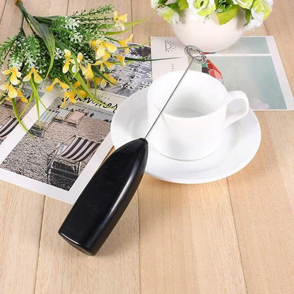 Modern mini portable automatic battery power egg coffee whisk beater hand held electric mixer Milk Frother Handheld Automatic Milk Foam Maker Hand Frother for Coffee Hot Chocolate Mini Drink Mixer Coffee Mixer
