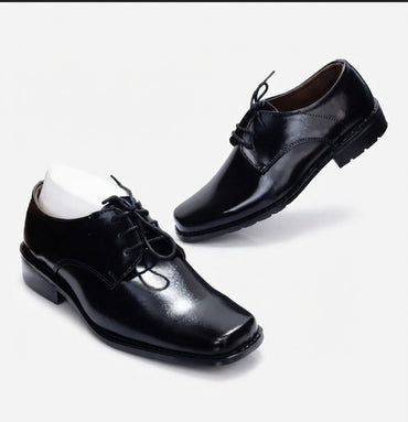 Boys Party & School Lacing Shoes